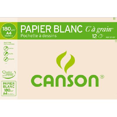 3148950271075 - Canson - Feuilles de dessin A4 21x29,7 cm 180 g/m²