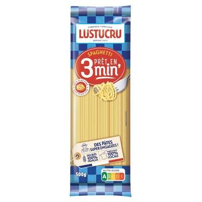 Lustucru Pâtes Spaghetti Cuisson Rapide, 500g