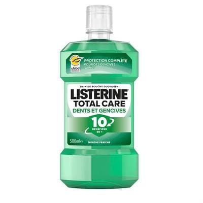 Listerine Bain de bouche Protection Dents Et Gencives, 500ml