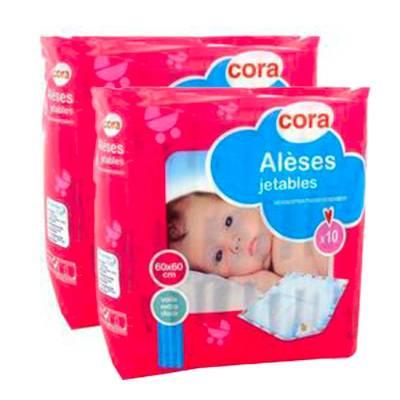 2050000325076 - Cora - Alèses jetables 60 x 60cm