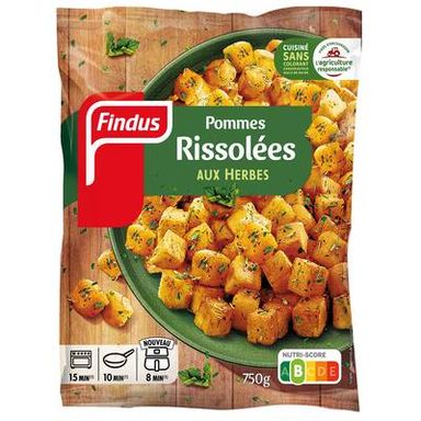 Findus Pommes rissolées aux herbes, 750g
