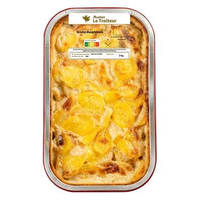 Auchan Le Traiteur Gratin Dauphinois, 1KG