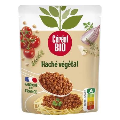 Céréal Bio Haché Végétal façon Bolognaise au Soja Vegan Bio, 250g