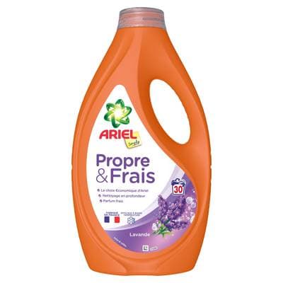 Ariel Simply Lessive liquide lavande, 1,35L