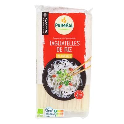 Priméal Tagliatelle de riz blanche Bio, 400g