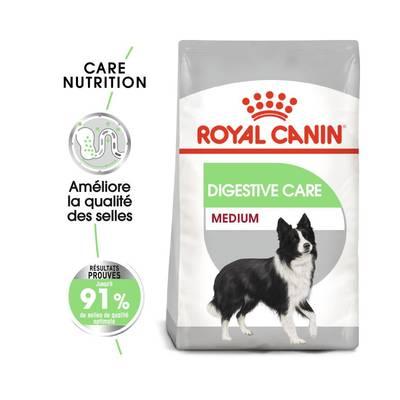 3182550852678 - Royal Canin - Croquettes Digestive Care Amélioration Qualité des selles pour Chien Moyen Adulte