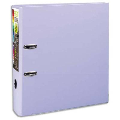 3130630533078 - Exacompta - Classeur levier lilas pour feuilles 24,2 x 29,7 cm