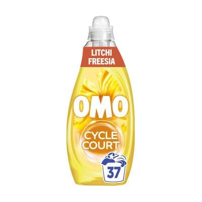 Omo Lessive liquide Cycle Court Parfum Litchi Freesia, 1,4L