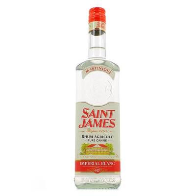 Saint James Rhum blanc 40°, 70cl