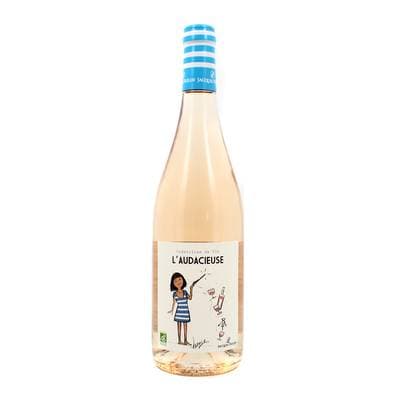 Vin De France rosé L'audacieuse Bio, 75cl