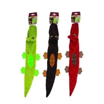 Riga Crocomou - Peluche caoutchouc pour chien, 1 pièce