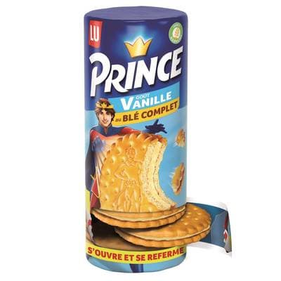 Prince Biscuits fourrés vanille, 15 biscuits - 300g