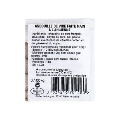 3334216701480 - Yves Aubrée - Andouille de Vire à l'Ancienne