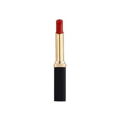 L'Oréal Rouge à lèvres Mat Velours Longue Tenue, Teinte Rouge Determination (346)