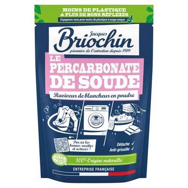 Briochin L'authentique poudre blanchissante Percarbonate de soude, 500g