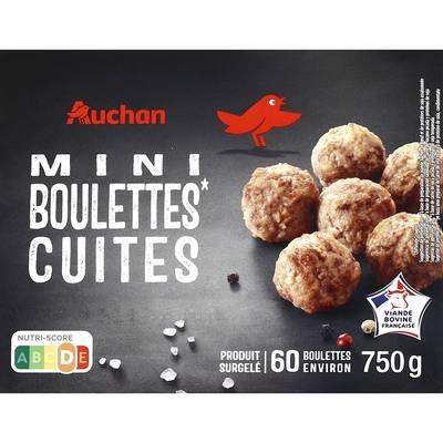 3596710366880 - Auchan - Minis boulettes de boeuf cuites