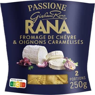Giovanni Rana Ravioli Fromage de Chèvre et Oignons Caramélisés, 250g