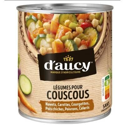 3017800006481 - D'aucy - Légumes pour couscous