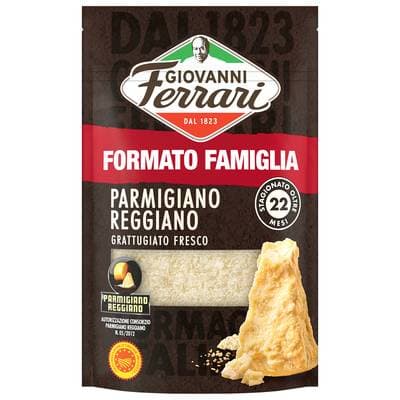 Giovani Ferrari Parmigiano Reggiano râpé AOP, 140g