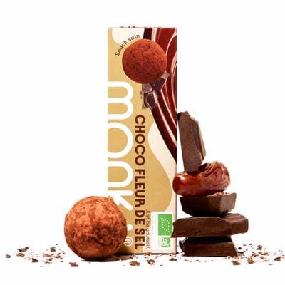Monka 3 Energy balls choco fleur de sel bio, 54g