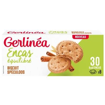 Gerlinéa 24 Biscuits Encas saveur Spéculoos, 156g