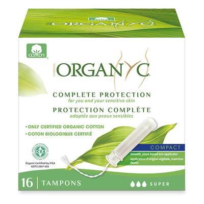 8016867007382 - Organyc - Tampon compact Super avec applicateur