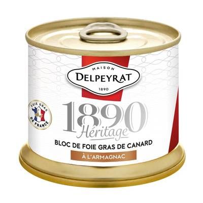Delpeyrat Bloc de Foie Gras de Canard à l'Amagnac, 200g