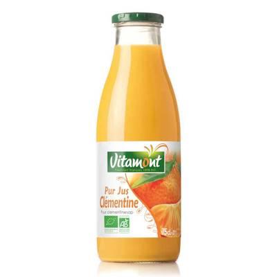 3289196500083 - Vitamont - Pur jus de clémentine bio