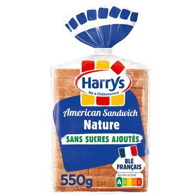3228857002184 - Harrys - Pain de Mie Nature American Sandwich