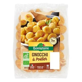 Bonneterre Gnocchis à poeler bio, 300g