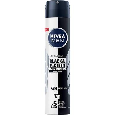 Nivea Men Déodorant spray invisible for black & white power, 200ml