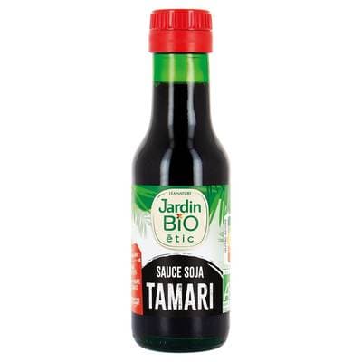 Jardin Bio Etic Sauce soja tamari salée bio en bouteille, 14cl