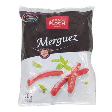 Jean Floc'h Merguez Véritable Boeuf / Mouton, 1 kg