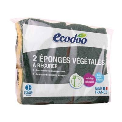 3380380083785 - Ecodoo - Éponges végétales à récurer