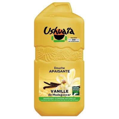 Ushuaïa Gel Douche Apaisant Vanille de Madagascar, 250ml
