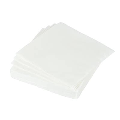 Homea Serviette 40x40cm blanc, 25 serviettes