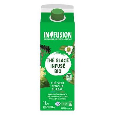 In Fusion Thé Vert Sencha Citron Sureau bio, 1L