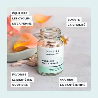 3701026306387 - D-Lab - Complexe Cycle Féminin gélules