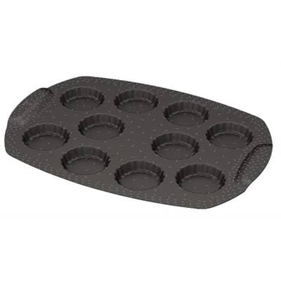 Tefal Moule à mini tartelettes aluminium recyclé, 1 pièce