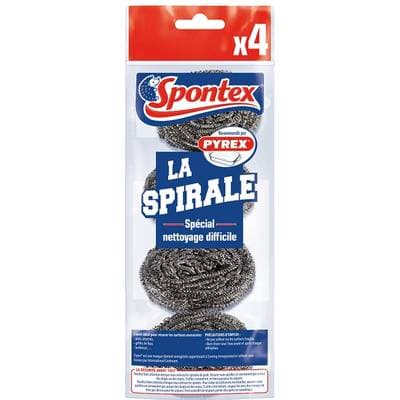 Spontex Éponges spirale, 4 pièces