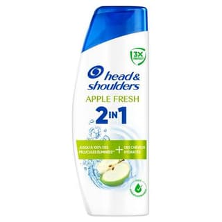 Head & Shoulders Shampoing Antipelliculaire 2en1 Pomme Fraîcheur, 300ml