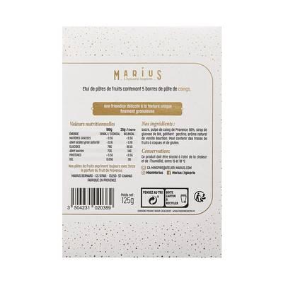 3504231020389 - Marius, L'Épicerie Inspirée - 5 Pâtes de fruits coings de Provence