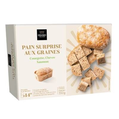 Erhard traiteur Pain surprise aux graines, 350g