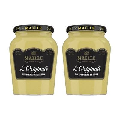 Maille Moutarde Fine de Dijon - L'Originale, Lot de 2x360g
