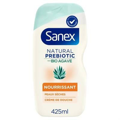 Sanex Gel douche Nourrissant Agave Bio Prébiotique, 425ml