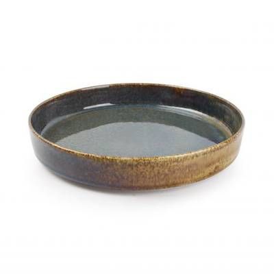 Collection Pila Assiette creuse vert Pila, 24xH4 cm