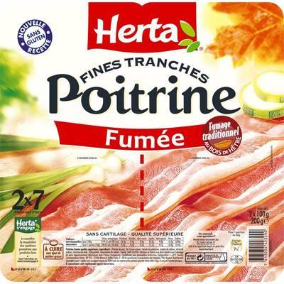 7613034423290 - Herta - Poitrine Fumée
