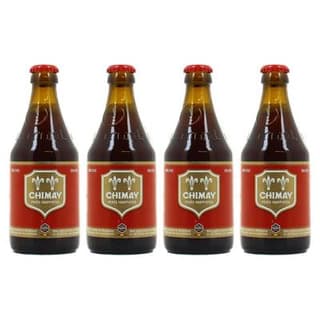 Chimay rouge Bière Trappiste 7°, Lot de 4x33cl