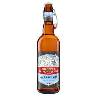 Brasserie Du Mont Blanc Bière Blanche 4,7%, 75cl