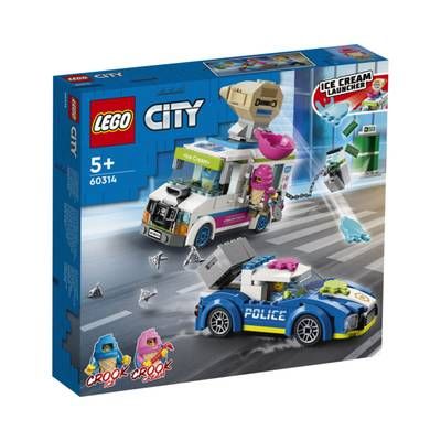 LEGO® City 60314- La course-poursuite du camion de glaces